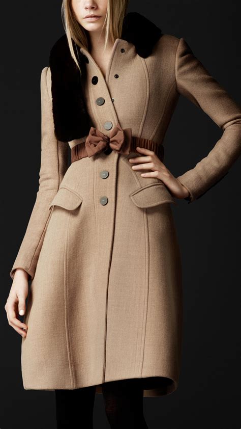 burberry coat crepe wool tailored 2018|Wool Tailored Coat in Brisk .